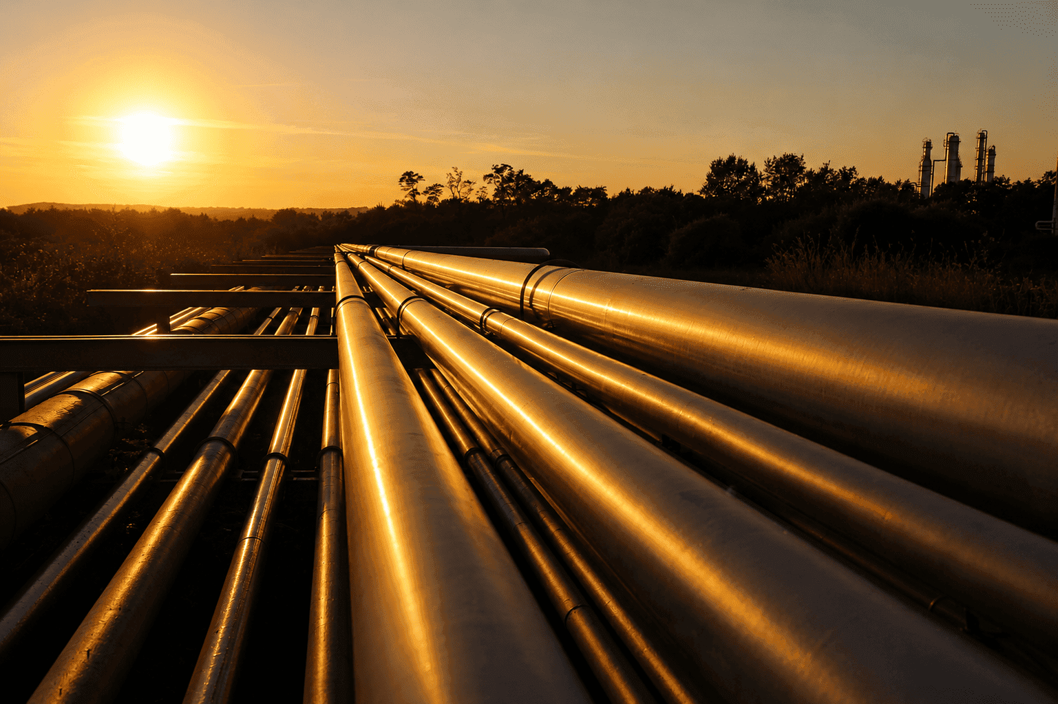 Cross-country pipeline