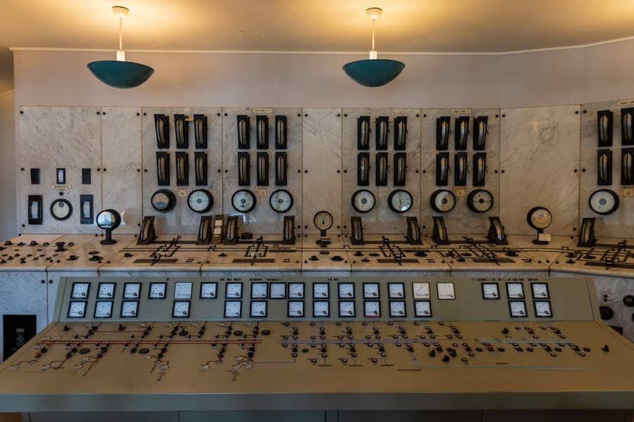 Industrial control room